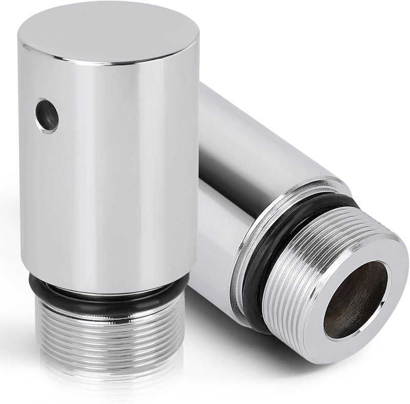 Eumti 39mm Fork Tube 2" Extension Kit Chrome Compatible With Harley Sportster 883 1200 XL Dyna Glide ＆ FXR - Image 1